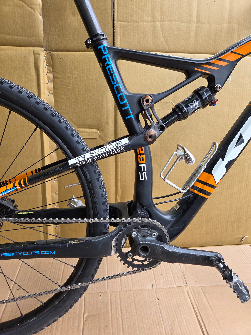 KHS Prescott USED adventure comfort gravel customization 2018 Large
