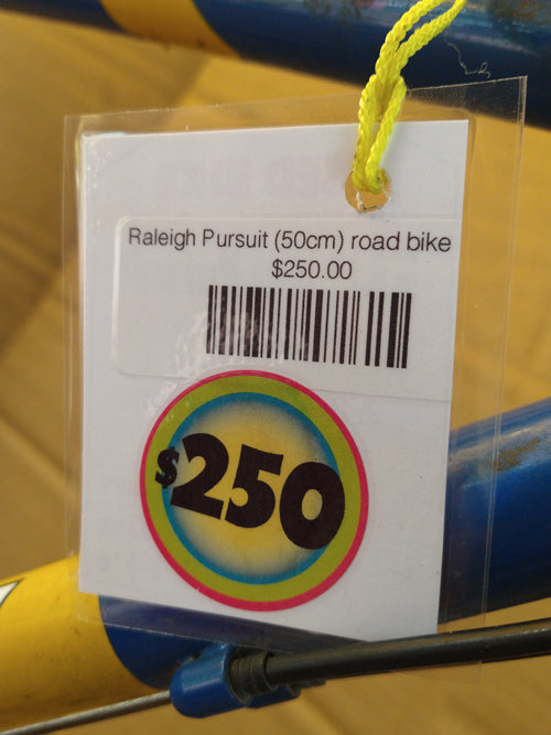 Raleigh Pursuit (50cm) 27 1 1/4" road bike USED