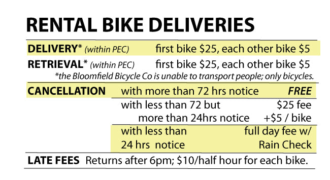 Rental: single bike one day