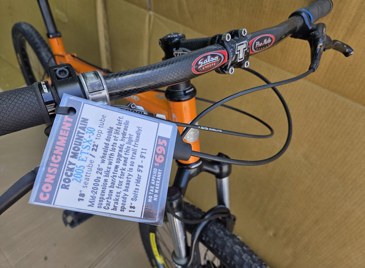 05 ROCKY MOUNTAIN ETSX-30 mtb USED Consignment