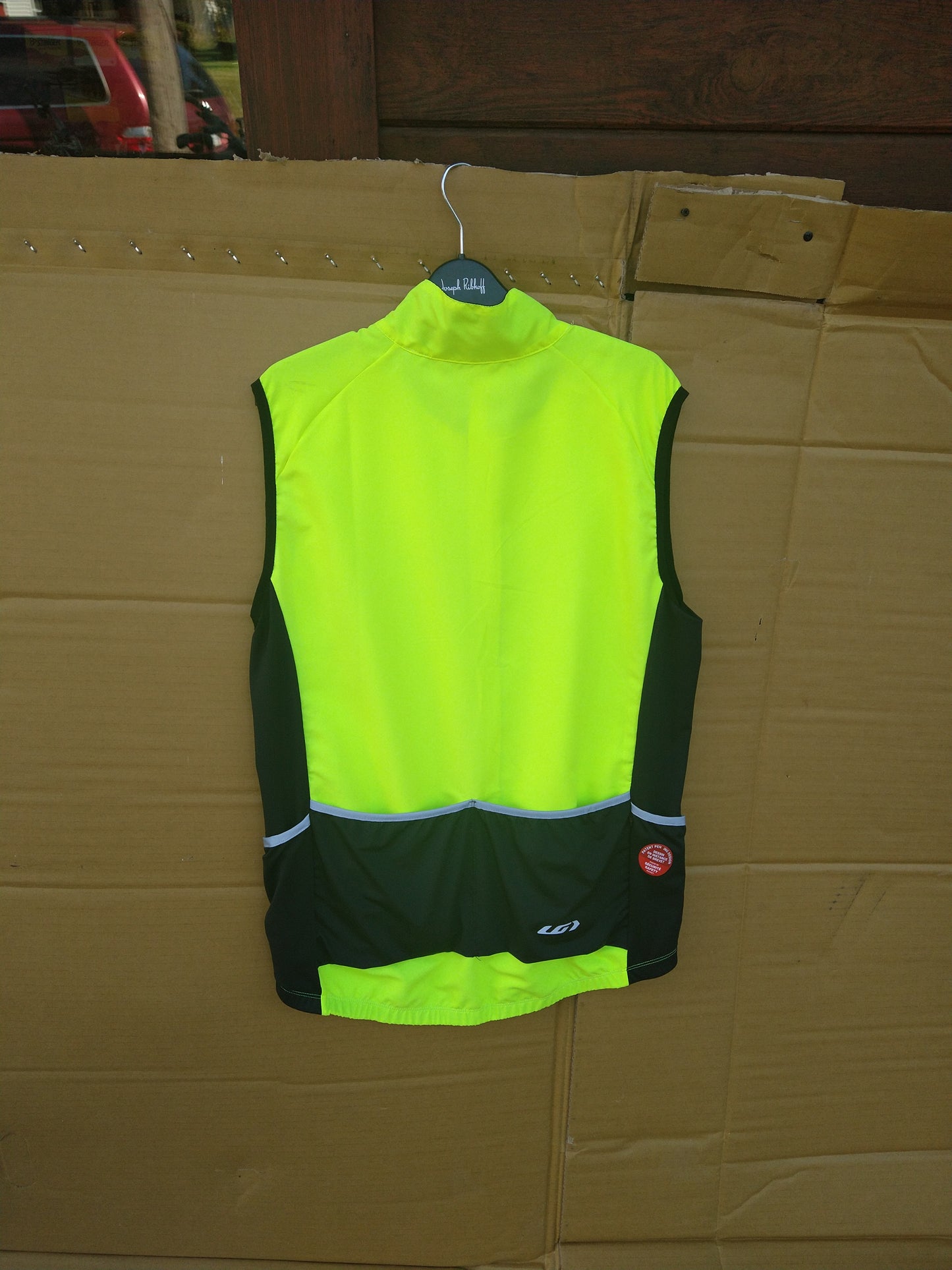 Louis Garneau nova vest nova yellow L