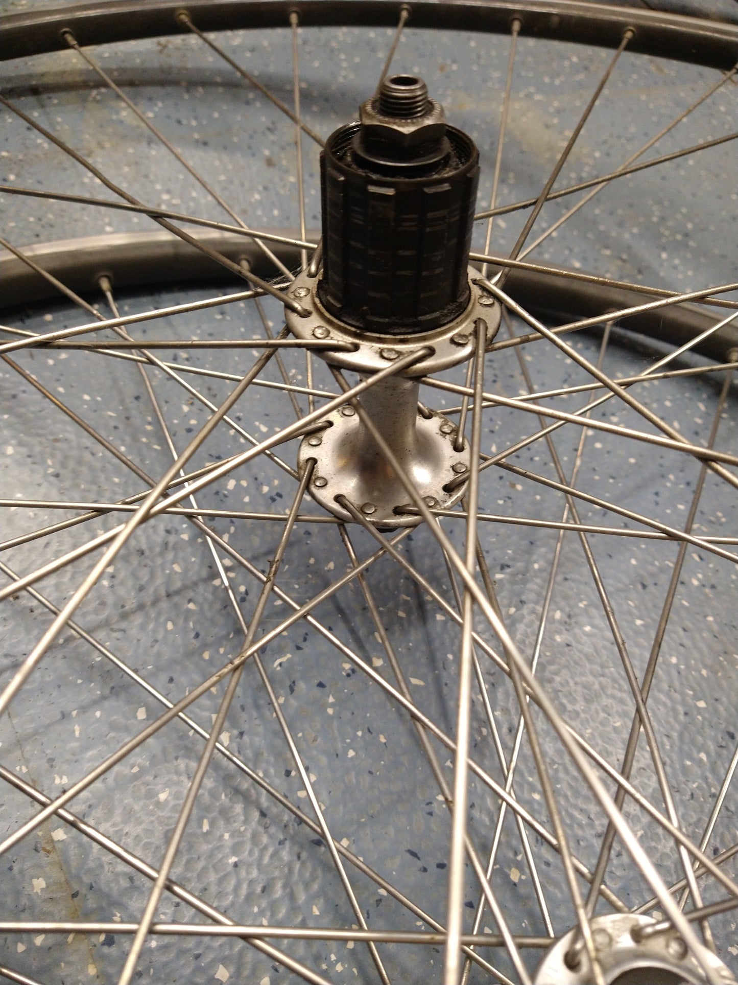 Shimano RSX wheelset. fr:Q/Rx100, rear:Q/Rx126 7spd cassette USED