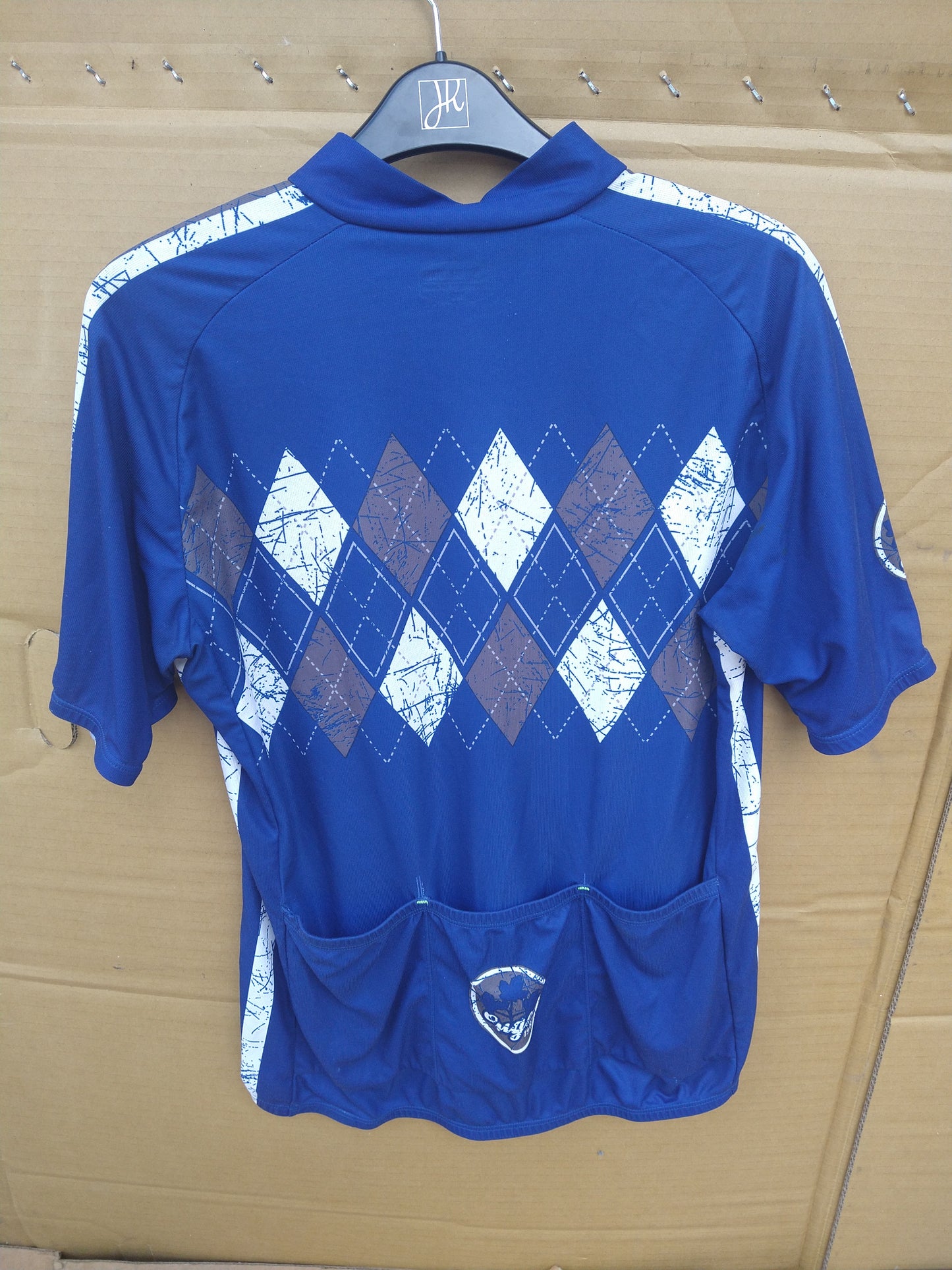 Sugoi argyle jersey, blue, M/L