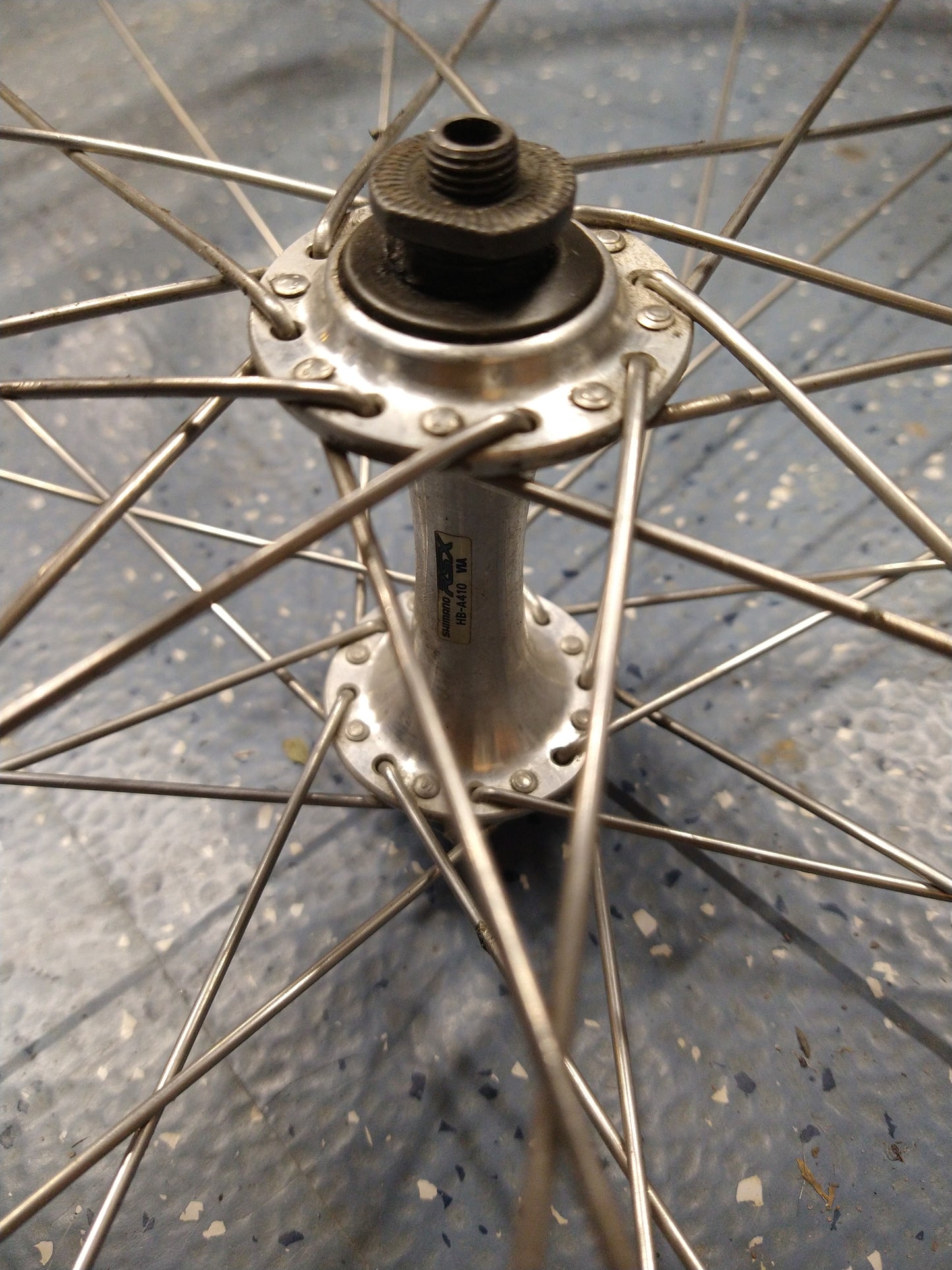 Shimano RSX wheelset. fr:Q/Rx100, rear:Q/Rx126 7spd cassette USED