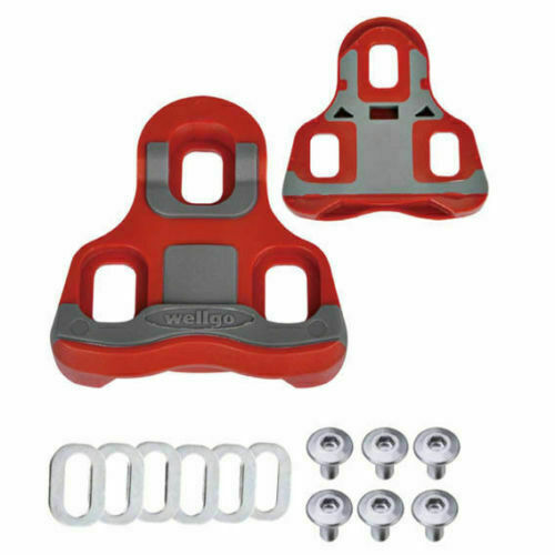 wellgo RC-7 keo cleat set red