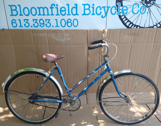 Supercycle Coaster 16" Comfort Blue, USED, 26 x 1 3/8”. consignment, no tax, no warranty