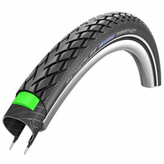 700x32 schwalbe MARATHON GREEN  TIRE – BLACK