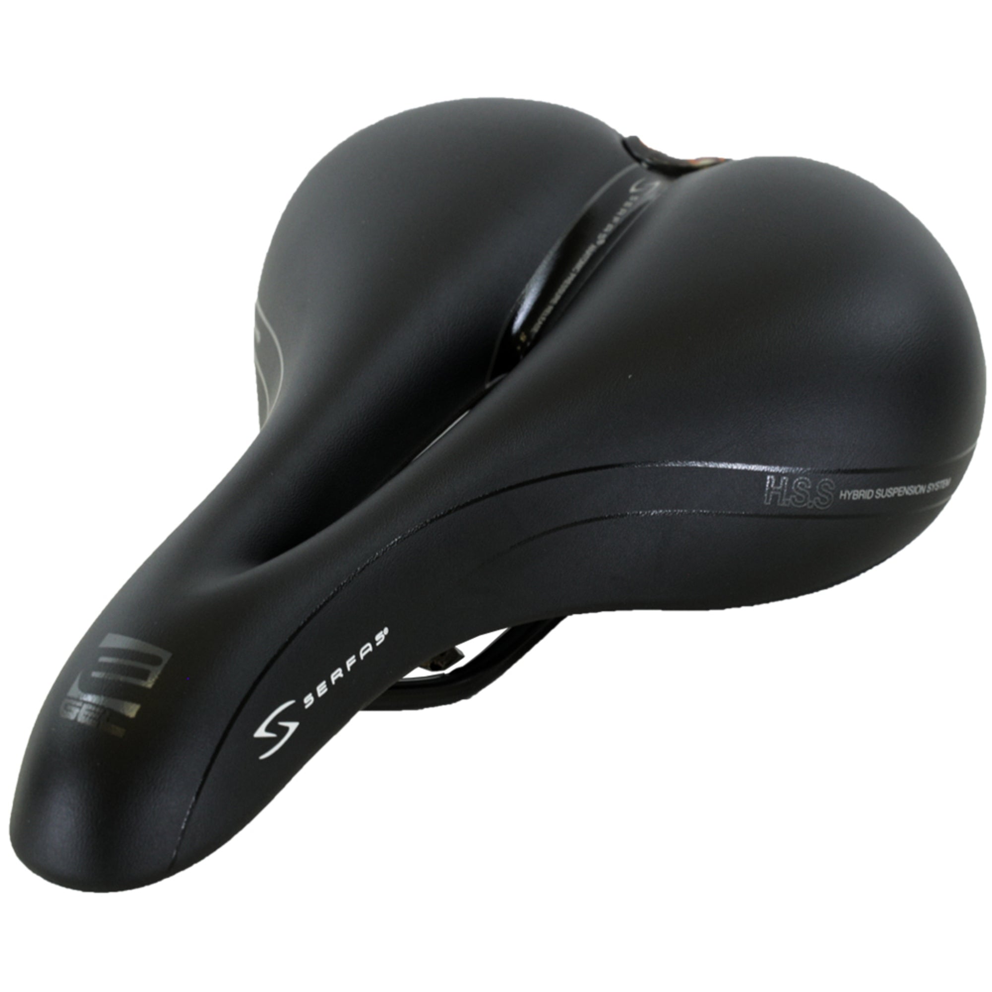 Serfas extra gel cutaway men's saddle