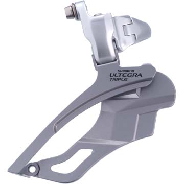 Shimano Ultegra FD-6603 3x10 clamp 34.9 ice grey downpull