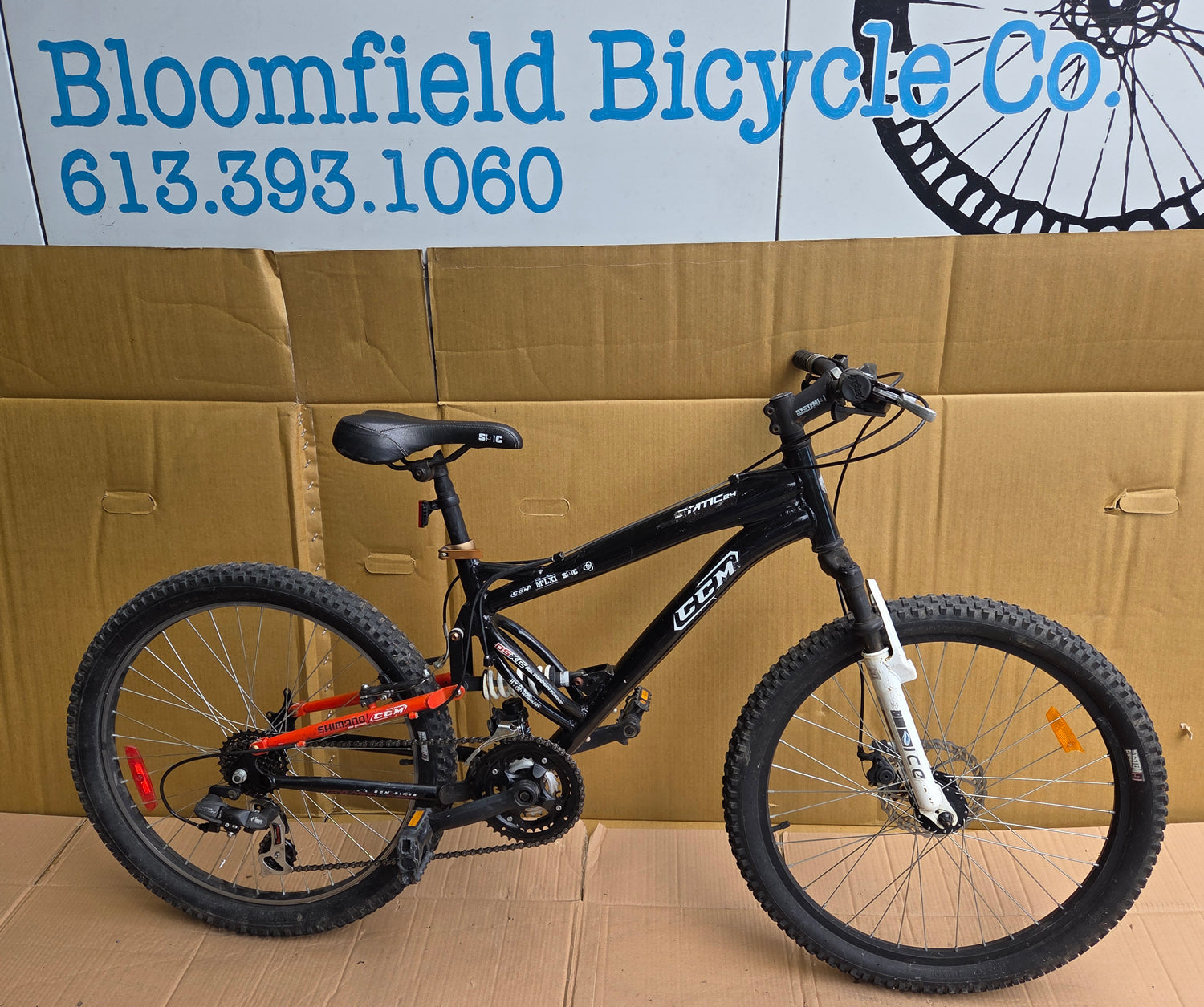 CCM Static 24” kids mtb USED consignment NO TAX, no warranty