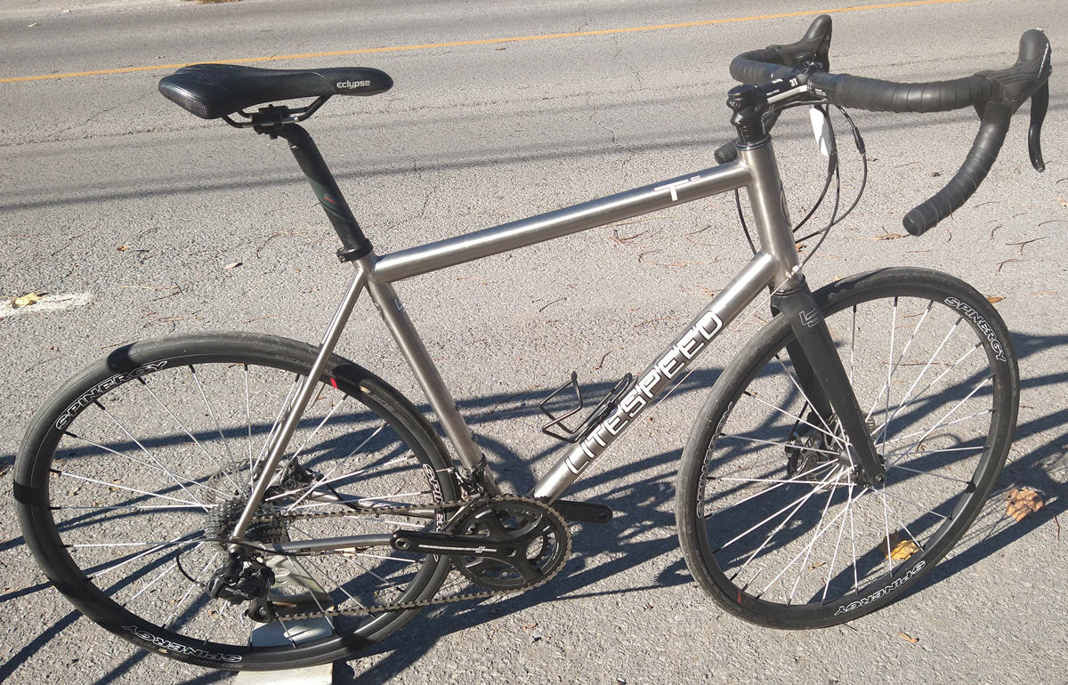 LITESPEED T5 disk 2018 XL road Titanium