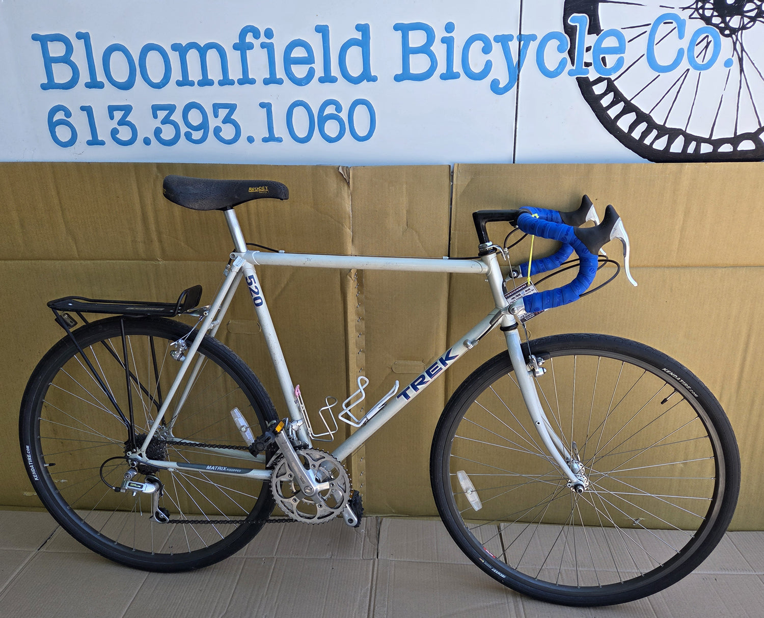 1992 Trek 520 (58cm) touring bike used, no tax, no warranty