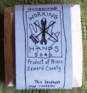 honey pie hives and herbals dune scrub soap