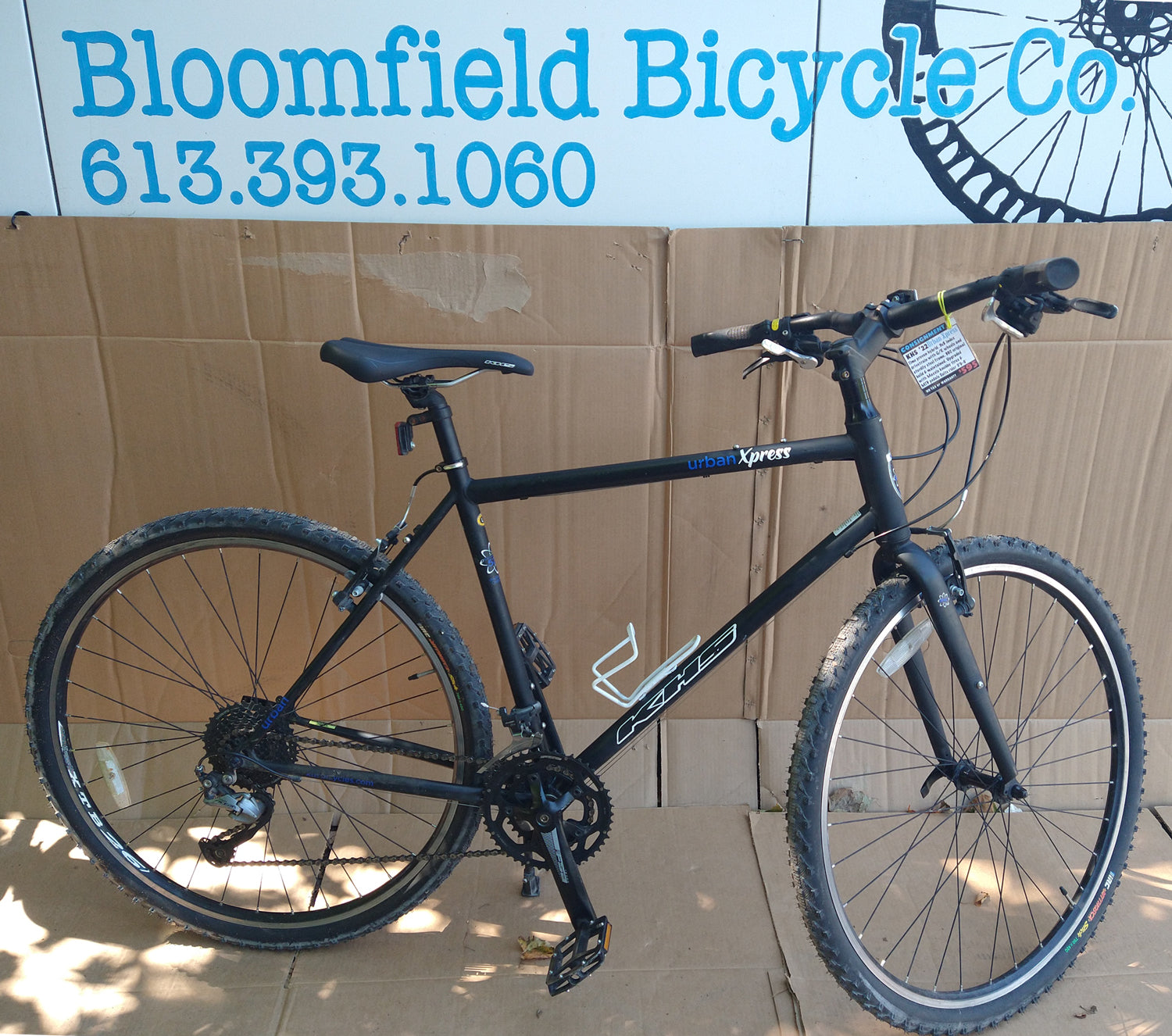 KHS Urban Xpress Hybrid (large) black 2022 upgraded