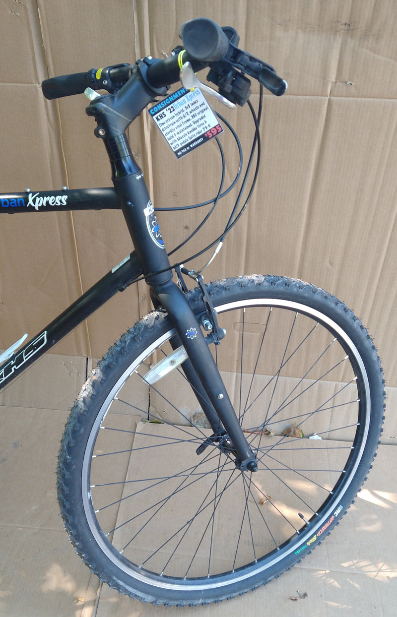KHS Urban Xpress Hybrid (large) black 2022 upgraded