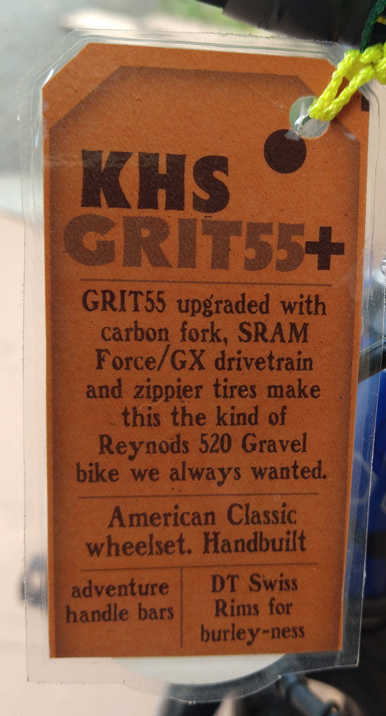 KHS Grit 55+ 2022 XXS gravel Blue