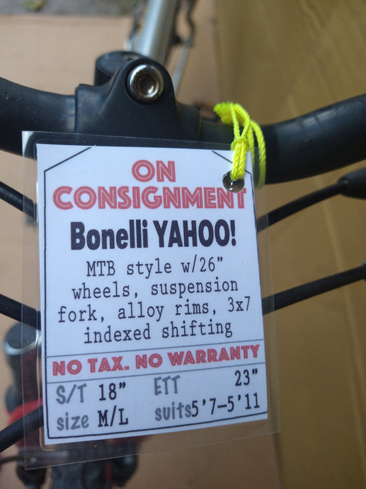 Bonelli Wahoo mtb (M/L) cons