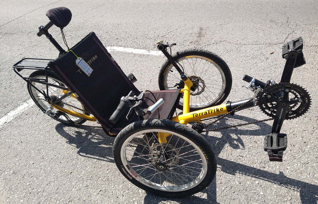 Terra Trike Zoomer (2014) yellow, USED
