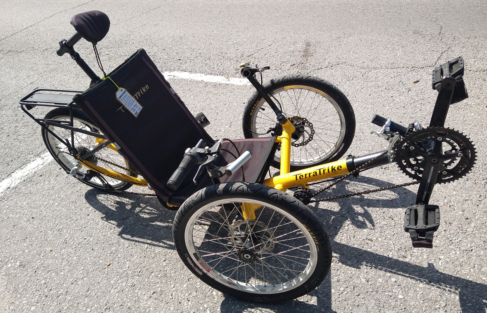 Terra Trike Zoomer (2014) yellow, USED