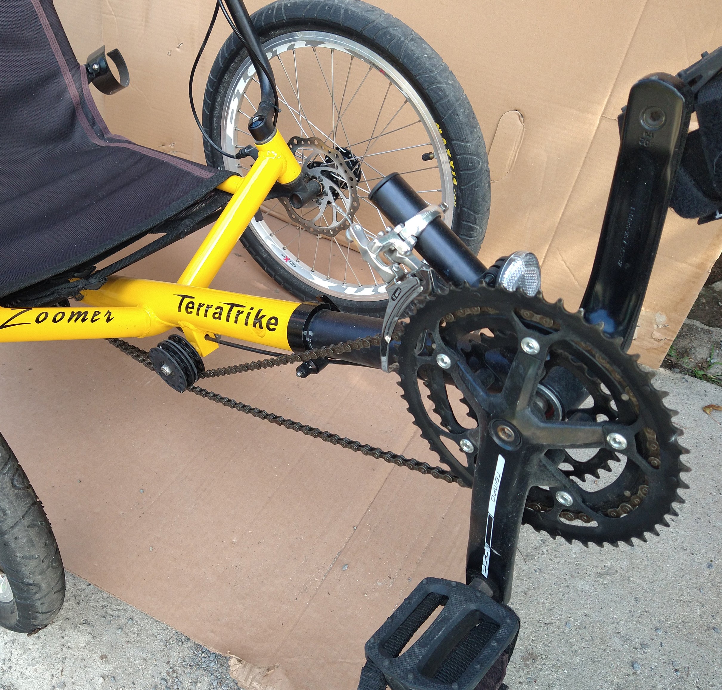 Terra Trike Zoomer (2014) yellow, USED