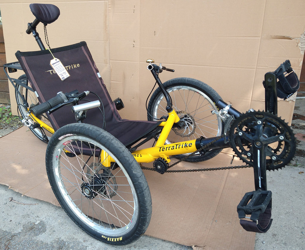 Terra Trike Zoomer (2014) yellow, USED