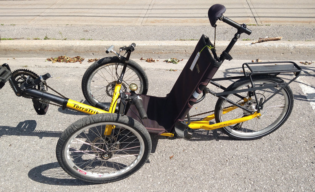 Terra Trike Zoomer (2014) yellow, USED