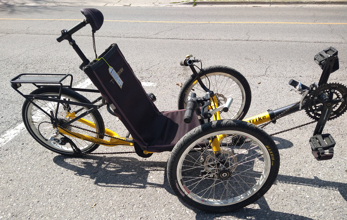 Terra Trike Zoomer (2014) yellow, USED