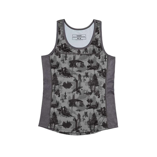 Sombrio Ws rise,'n climb tank trail grey XS