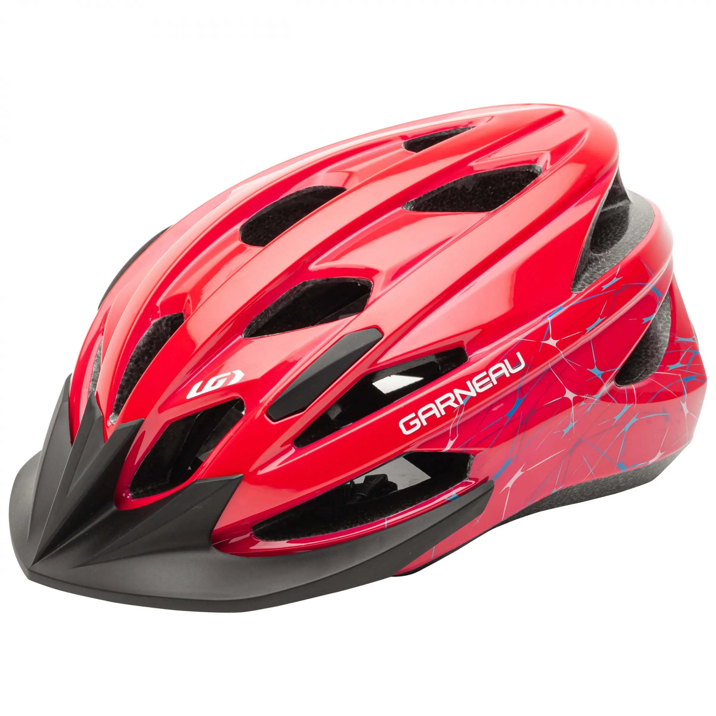 Louis Garneau Razz raspberry helmet