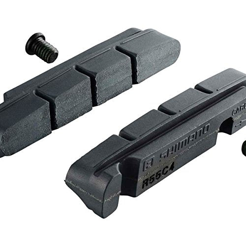 Shimano R55C4 carbon road brake pad insertsx4