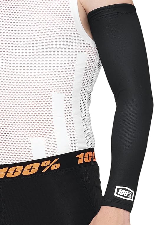 100%,exceeda,arm sleeves S,black